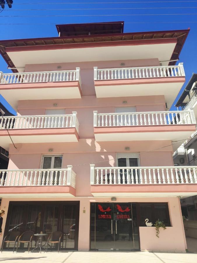 Hotel Louiza Paralía Esterno foto